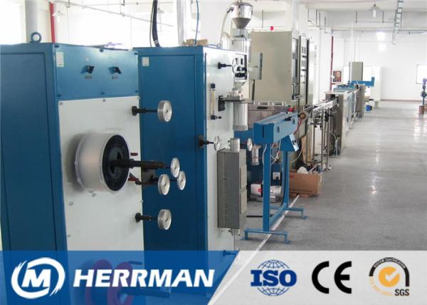 Extruding Line Fiber Optic Cable Production Line Tight Buffer Fiber Extruding