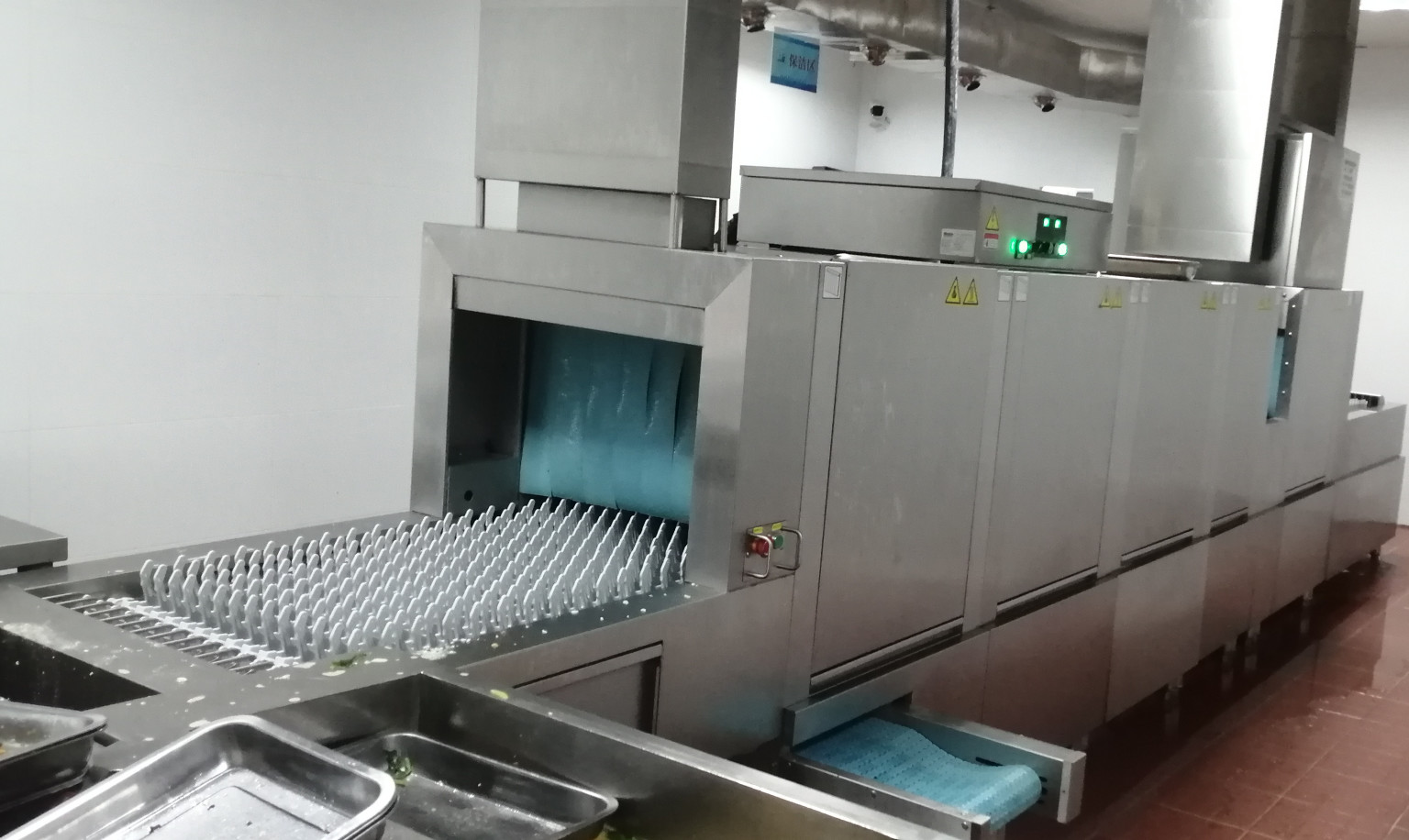9KW Stainless Steel Commercial Dishwasher Machine For Hotels