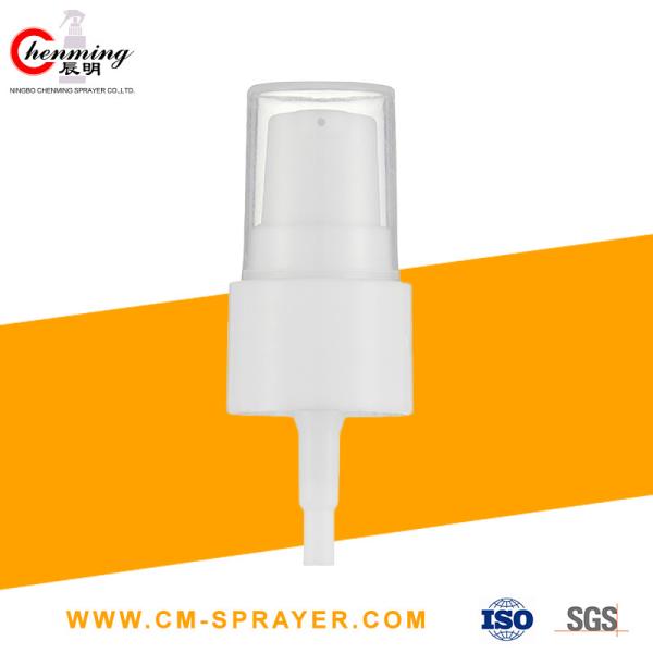 White Plastic Treatment Pump Closure Tube 20/410 22/400 20/400 Treatment Pump