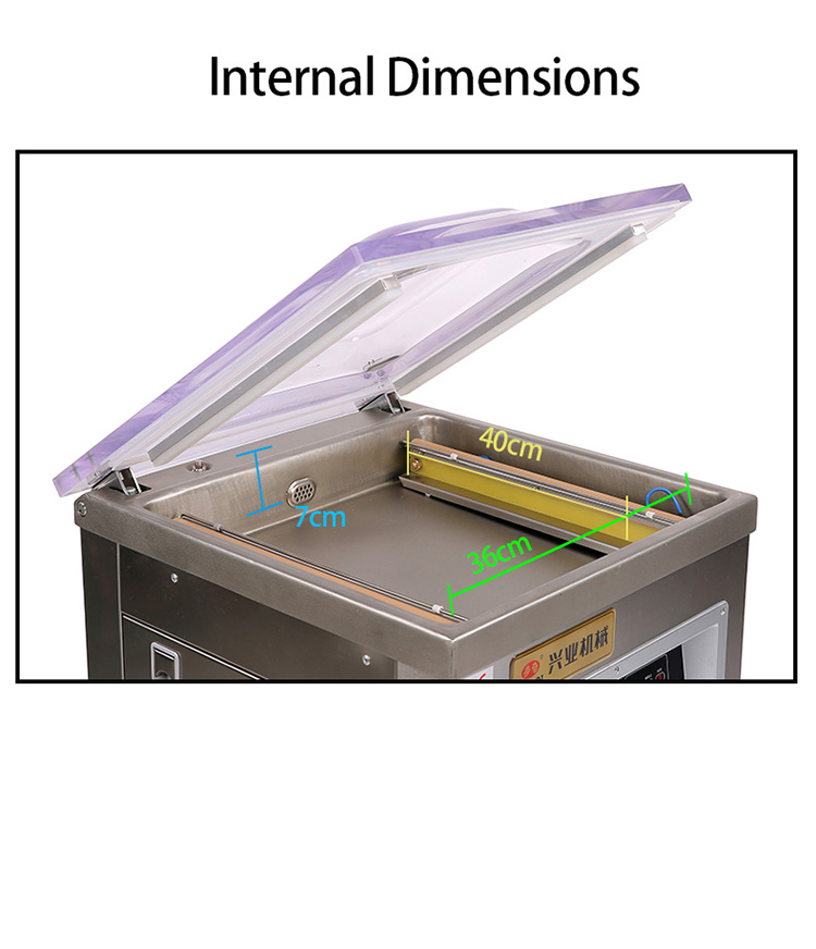 DUOQI DZ-400 Single Chamber Vacuum Packaging Machine With Electrical Control