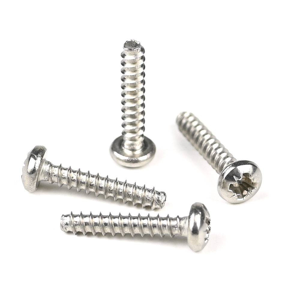 INCH Measurement System SUS304 Stainless Steel Flat Point Self Drilling Tapping Screws