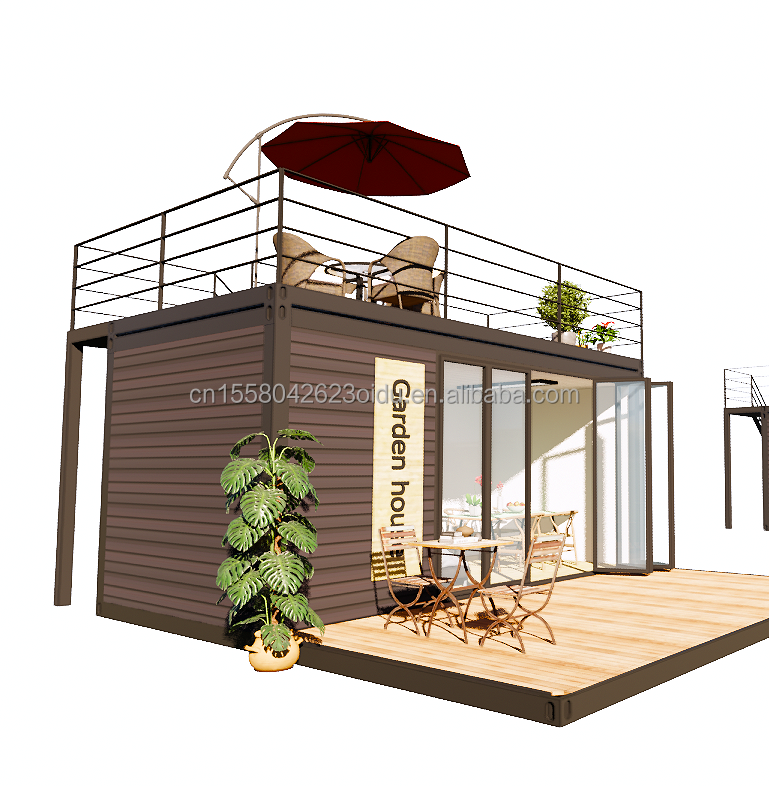 Galvanized Steel Main Structure Modern Luxury Chinese Prefabricated Steel Villa for Easy Assembly in Outdoor Environment