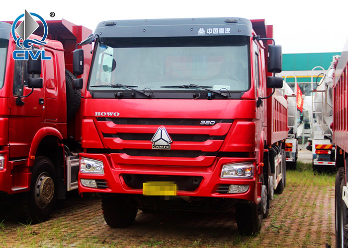 Howo 8x4 Dumper New Tipper Truck 371hp Euro II Engien /30-40 tons sand dump truck