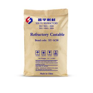 Permanent Layer Monolithic Castable Refractory Material Good Construction
