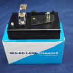 15000lux led corded rechargeable mining cap lamp with low power indication