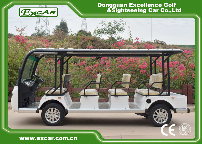 7.5 KW 72V Motor Electric Passenger Bus Battery Operated Disc Brake Technology