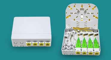 Indoor Wall Mount Distribution Box 4 Core For FDB Fiber Optic Cable ODM