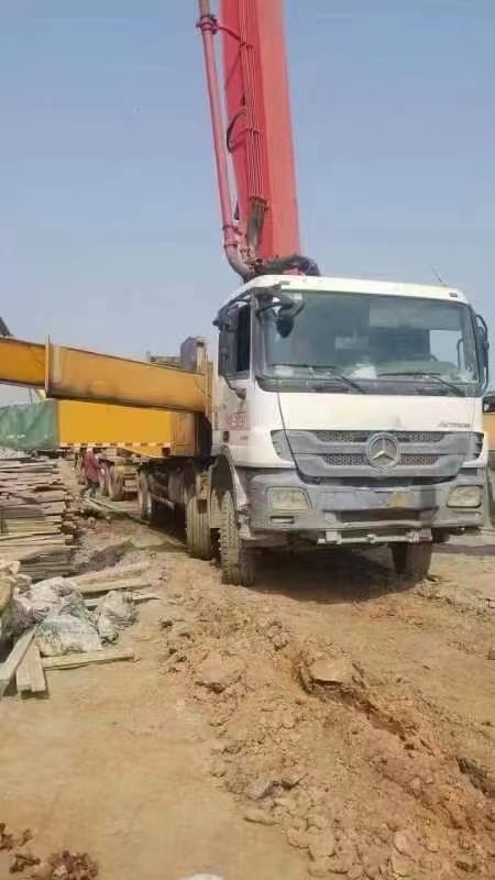 Concrete Pump Truck SA Ny 52m Concrete Boom Pump Heavy Equipment Truck Mounted Pump Construction Equipment