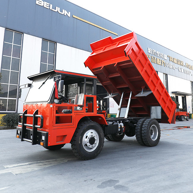 Safety Underground Tunnel 15 Ton Articulated Trucks In Mines 118KW/160HP