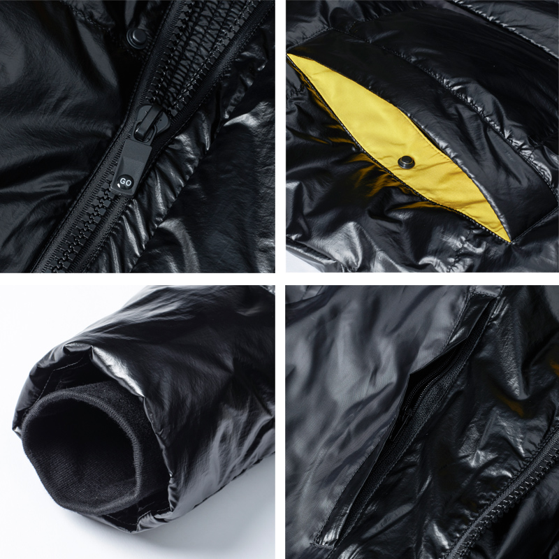 Bright Silver Waterproof, Windproof Jacket. short coat, shining fabric, waterproof, oilproof, silver colour