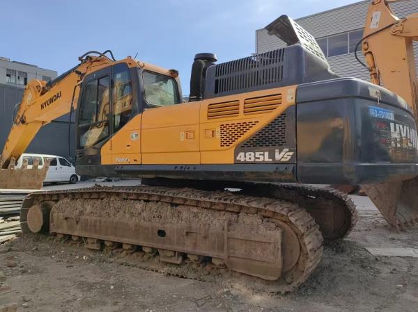 48 Ton Original Second Hand Hyundai R485LVS Crawler Excavator Used Hyundai