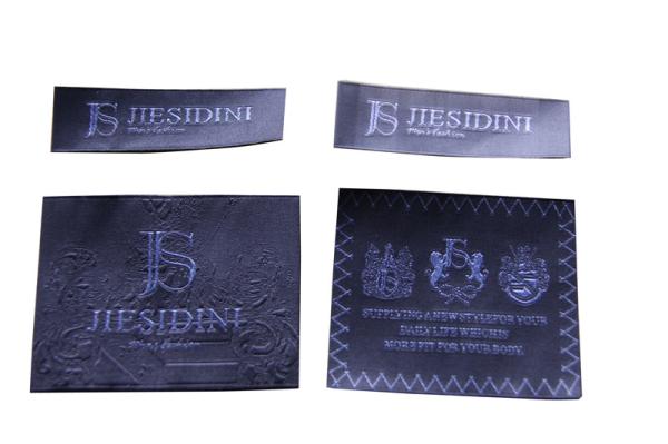 Eco-friendly Clothing Woven Labels, Shoulder Patch, Printed Label, Embroidery