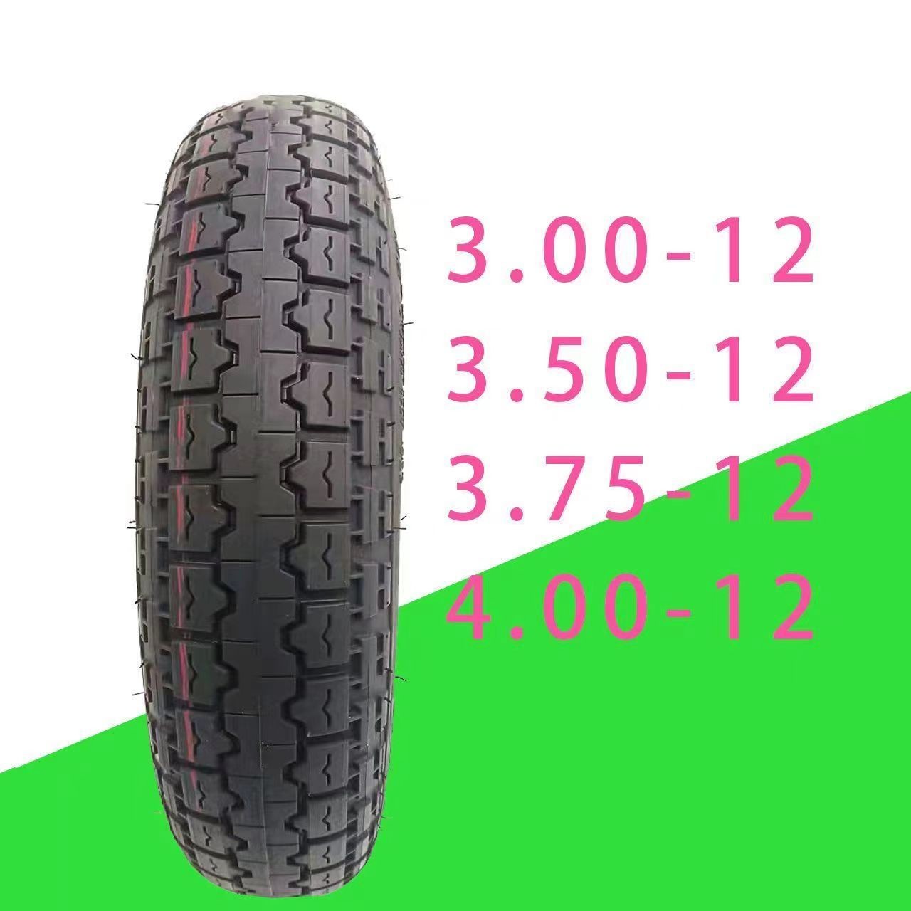 6pr/8pr Super Highway Pedal Motorcycle Tubeless Tire/Tire 5.00-12 1400/70-17 Kooper