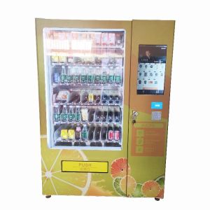 Snack Soda Drink Smart Automatic Vending Machine For Gym School Market With