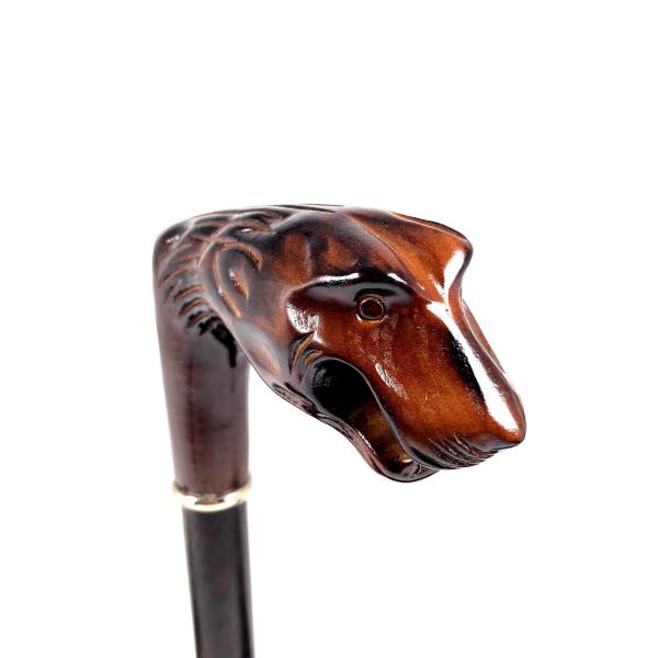 Walking cane bull Walking stick bull Wooden walking stick bull Handmade carved