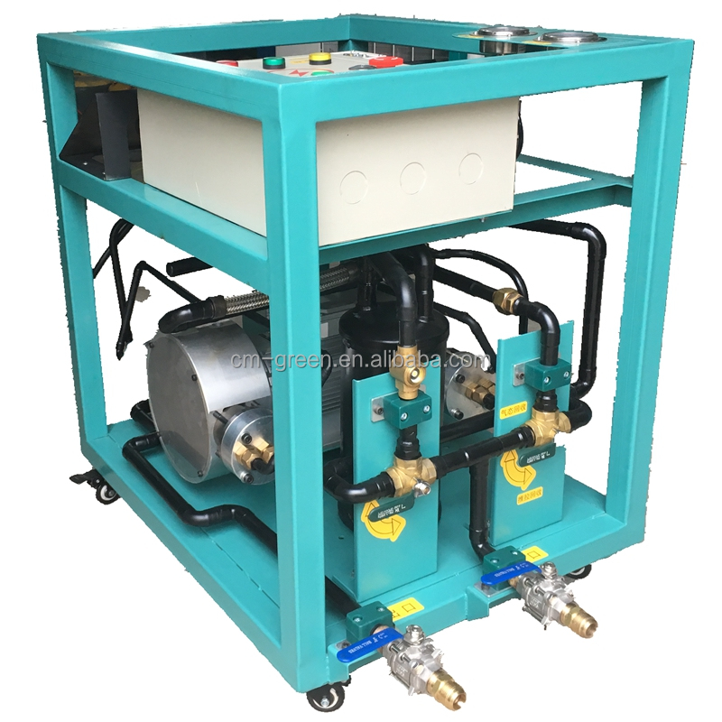 6HP 2HP Commercial Refrigerant Recovery Machine Freon Reclaim Machine