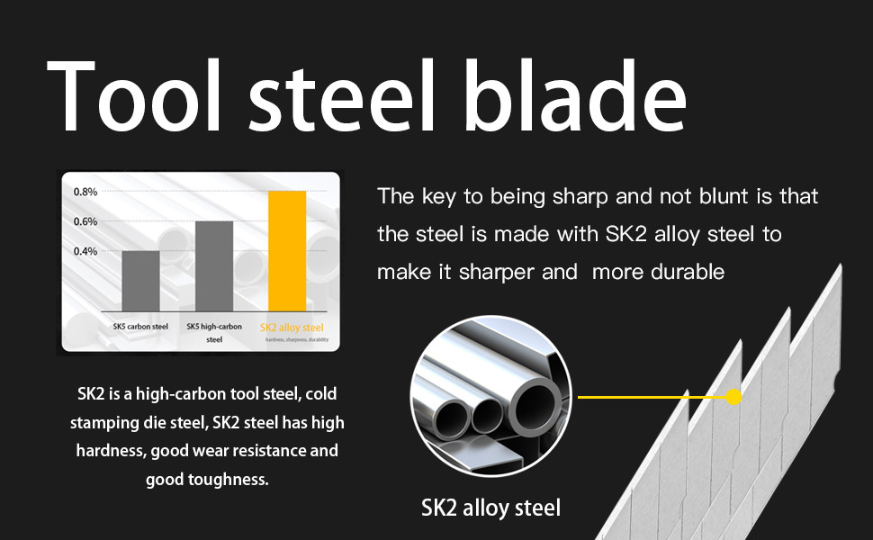 30 Degree Snap Off Blades Angle Car Beauty Cutting Tool S301 SK2 9mm Cutter Blades