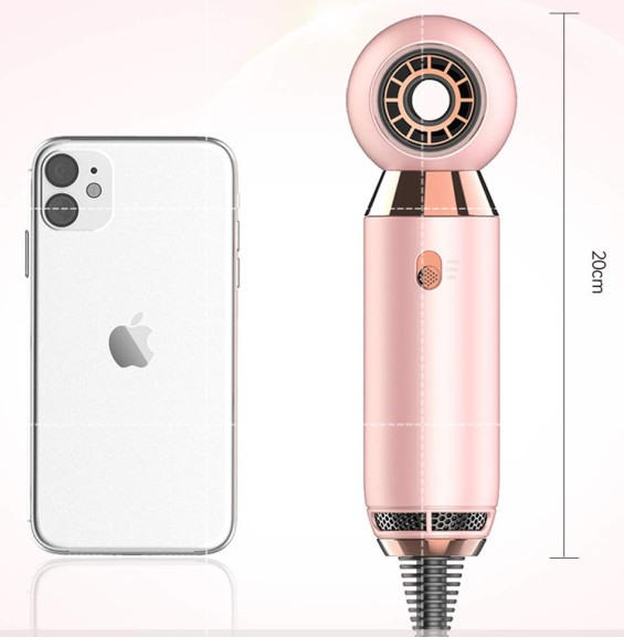 Mini 2 Meter Wire One Step Portable Hair Blow Dryer