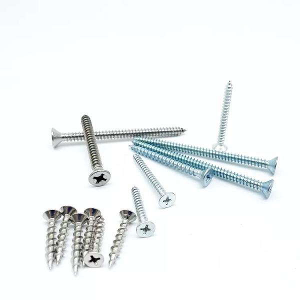 Stainless Steel Self Tapping Screws Customized Fastener Hex Pan Found Head