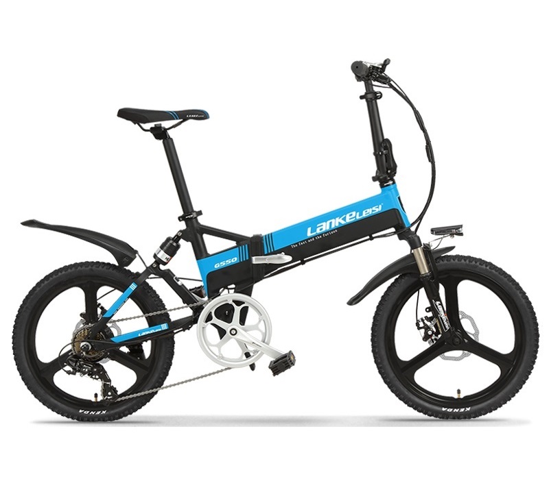 400w Portable Electric Bike , 20 Inch PAS Folding E Bike Lithium Battery