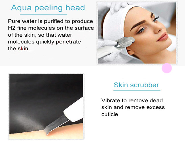 Multifunctional Microdermabrasion H2 O2 Hydro Facial Machines