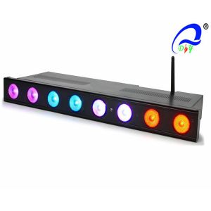  3 Watt Tri - Color RGB Wireless LED Par Cans With Rechargeable Lithium Battery Manufactures