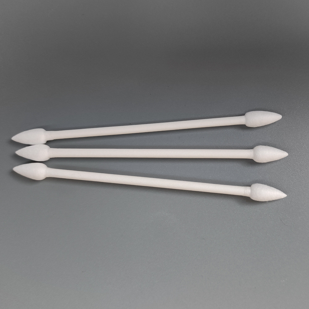 Dust Remove Cleanroom Swab Industrial Lab Paper Rod Thin Cotton Swabs