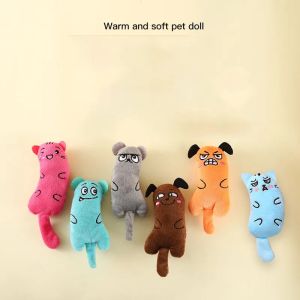 Cat Toys Cute Funny Soft Plush Doll Chewing With Catnip