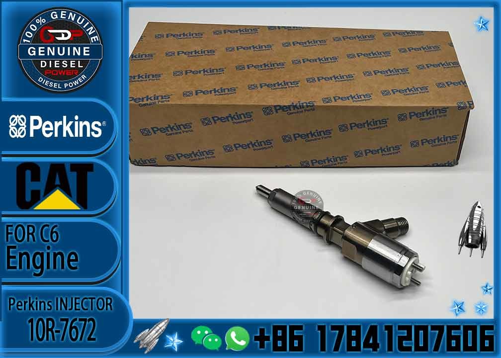 320D Diesel Common Rail Fuel Injectors 10R-7672 320-0680 For Caterpillar CAT C4.4 C6.6 Engine PERKINS 2645A747