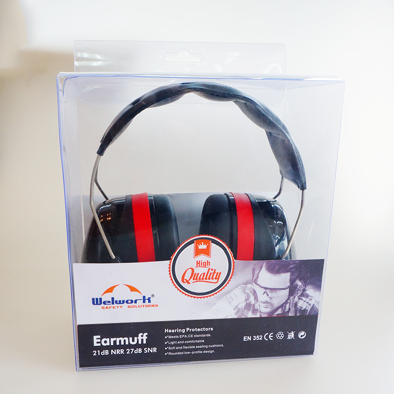 EM105 ABS Material Economic Safety Earmuff Essential for Industrial Noise Reduction