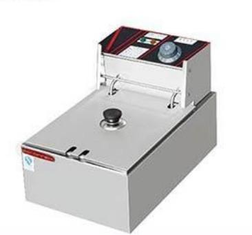 Single Tank Stainless Steel Fryer for Restaurant Cooking at 220-240v Temp