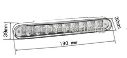 Dimmer Control 12V 3528 SMD LED DRL Light 320LM with 1 Year Warranty