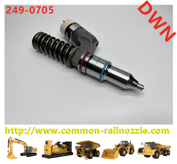 C-A-Terpiller Common Rail Fuel Injector 244-7716 2447716 253-0616 10R-3265 Excavator For C15 Engine