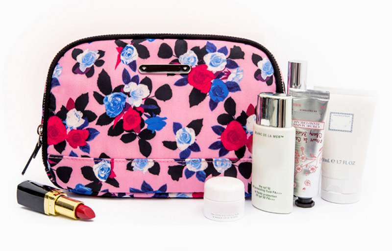 Customised Eco Friendly Waterproof Zipper Pouch Wash Makeup Bag