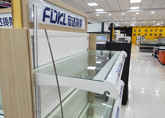 Fashion Supermarket Metal Shelves L900xW860xH1400MM Customized Dimension