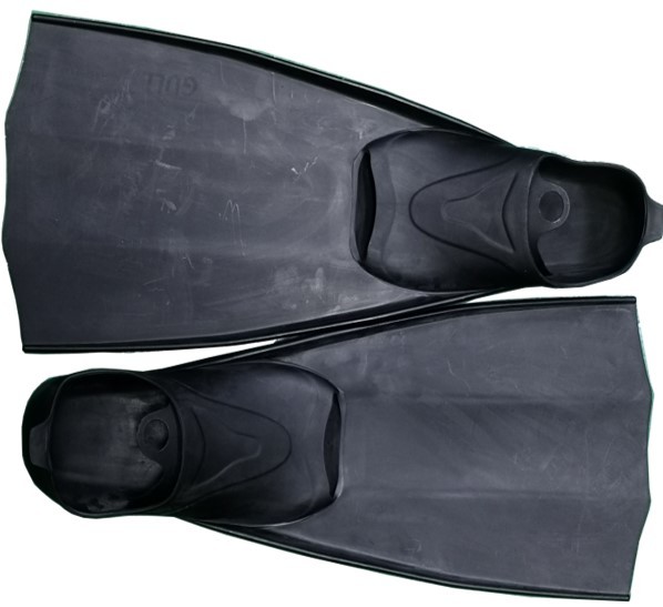 Multicolor Free Diving Swim Fins Flippers Anti Slip For Adults