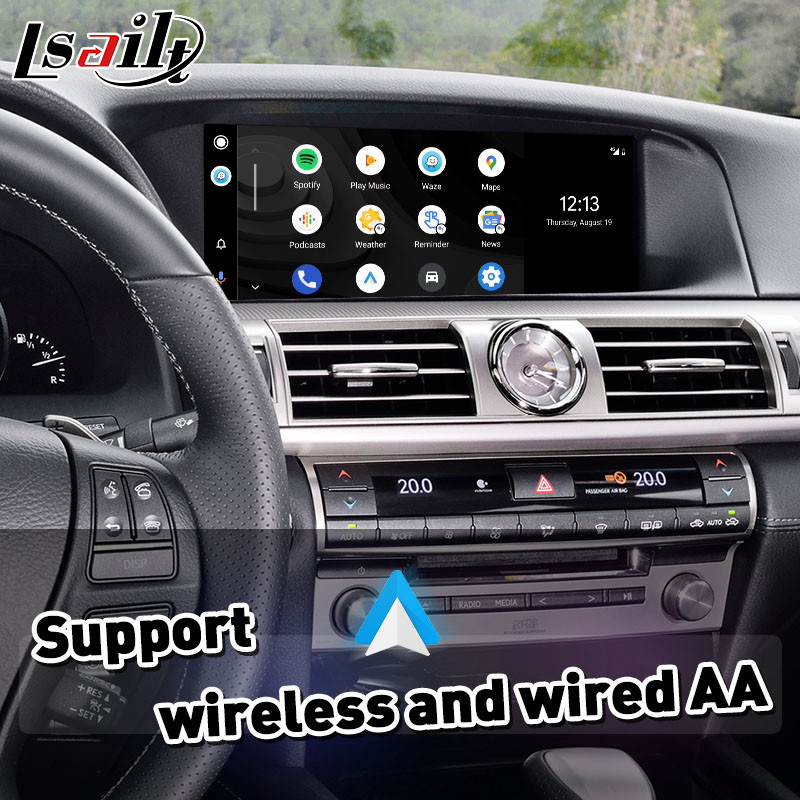 Lsailt 8+128GB Android Multimedia Carplay Interface Box for Lexus LS LS600h LS460 2012-2017