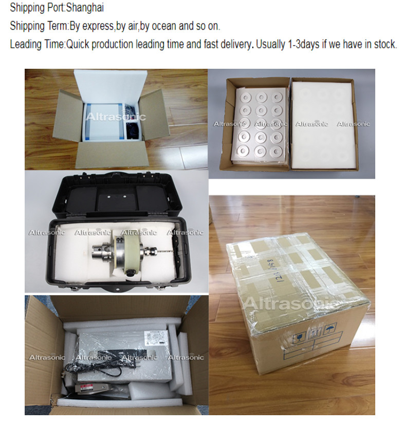 Ultrasonic Welding Machine With Different Horn Can Be Customized