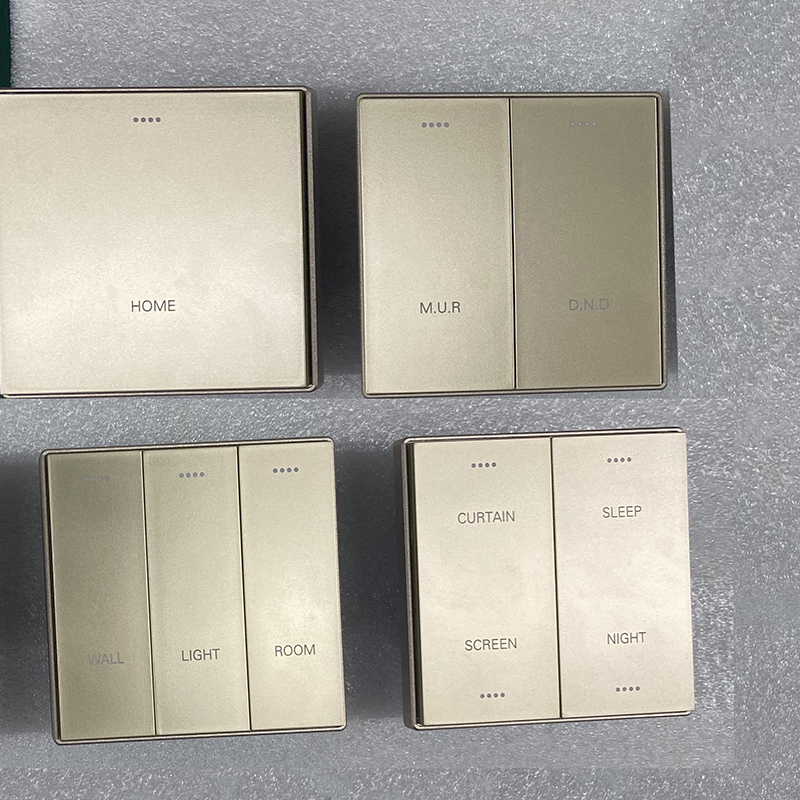 Black Wifi Connected Light Switch 220V Smart Switch For Led Lights