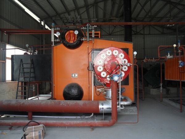 High Pressure Gas Fired Steam Boiler Fully Automatic Flexible Water Tube Boiler
