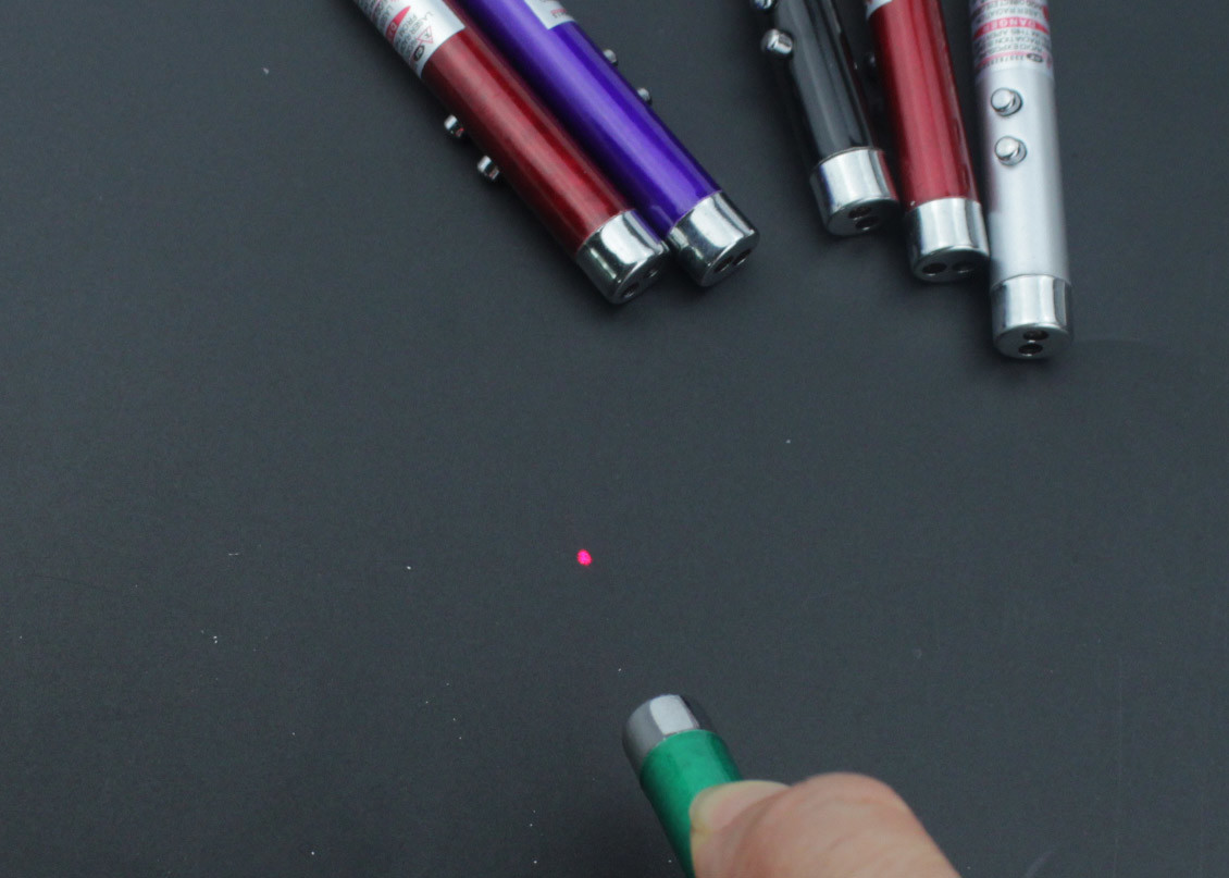 2 In 1 Interactive Training Cat Pet Toys Night Pet Laser Pointer Pen 6x1CM