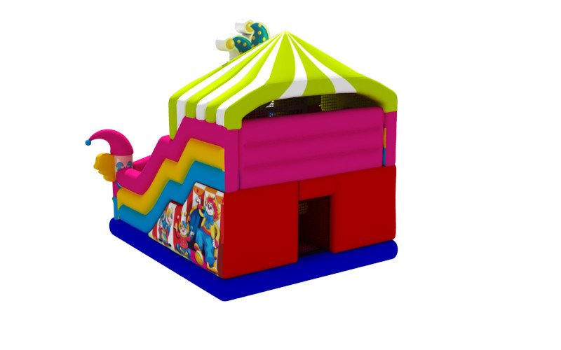 OEM Inflatable Bouncy House With Slide New Design Clown Inflatable Combo