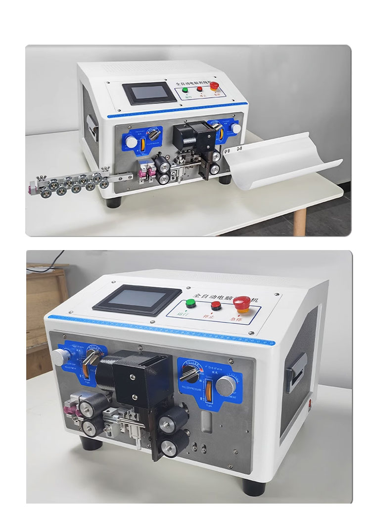 YH-BJ-6006 Multi Core Wire Harness Cutting and Stripping Machine with 470*450*350 Size