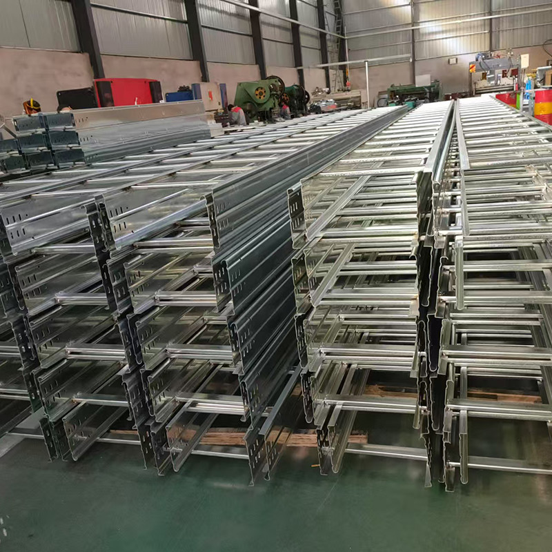 Ladder Cable Tray 50mm-1000mm Galvanized For Durability And Cost Effectiveness