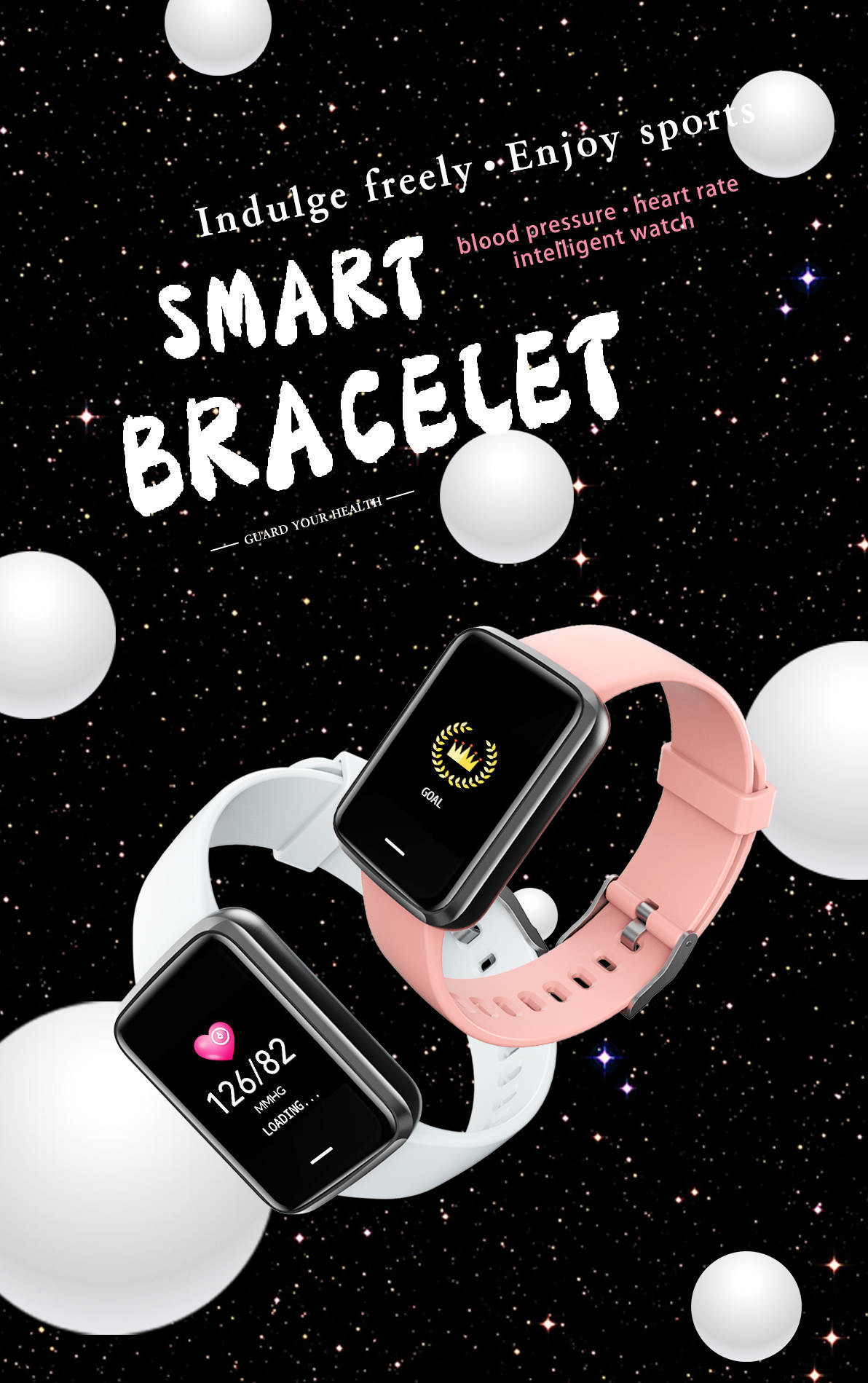 1.3 Inch Touch Screen Smartwatch NRF52832 Calorie Monitoring 10m