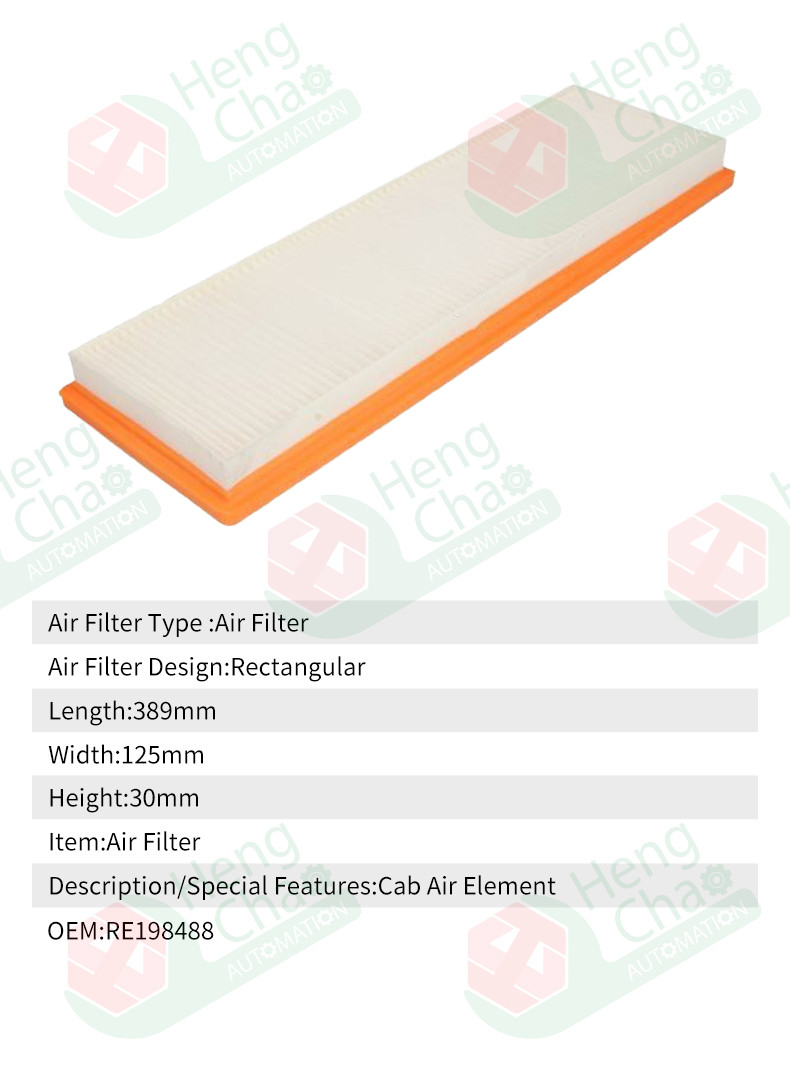 Filter Making Equipment Production Rectangular Car Air Filter Re198488