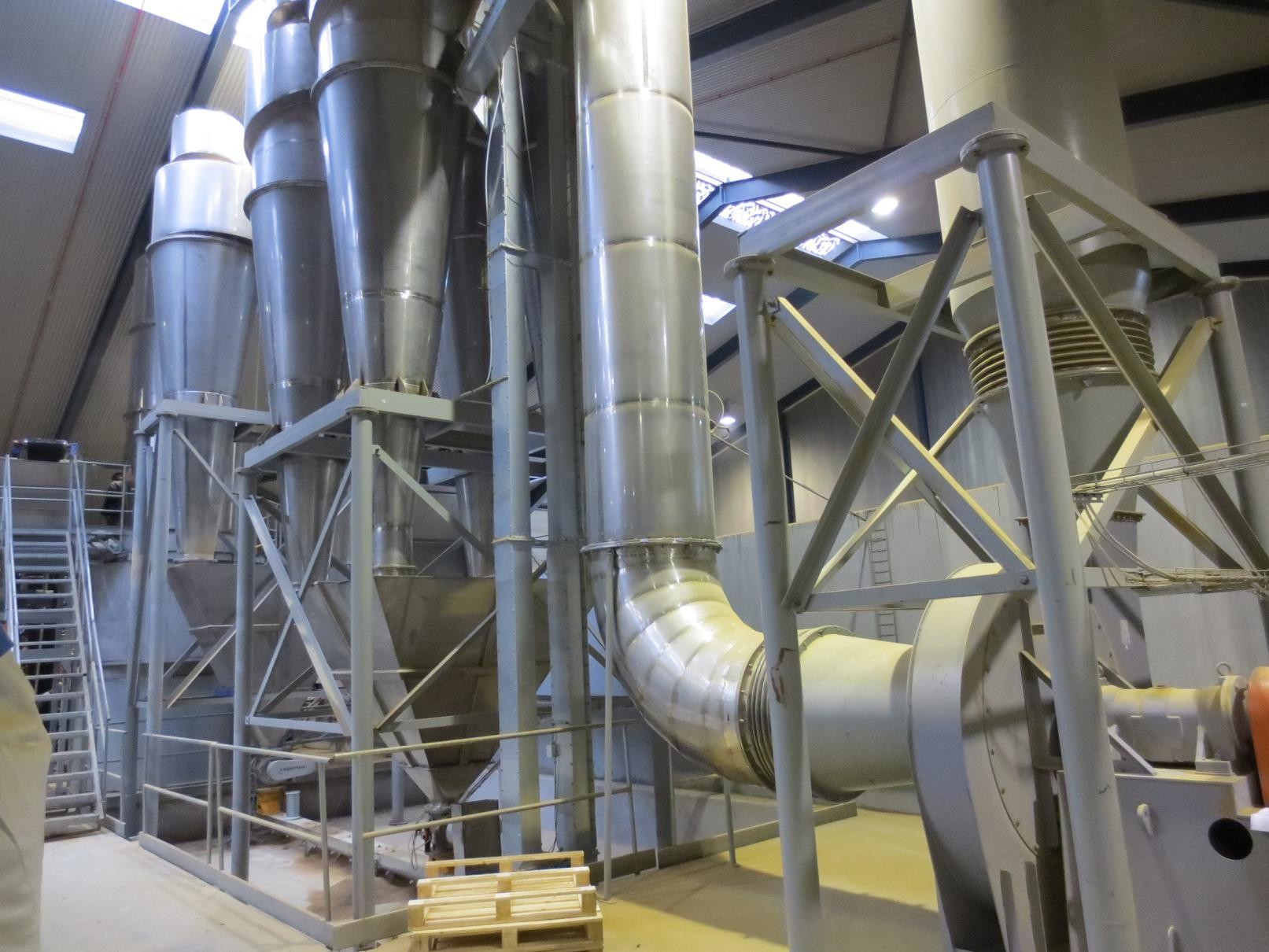 Natural gas Air Stream Drying Machine , Ring Dryer Machine