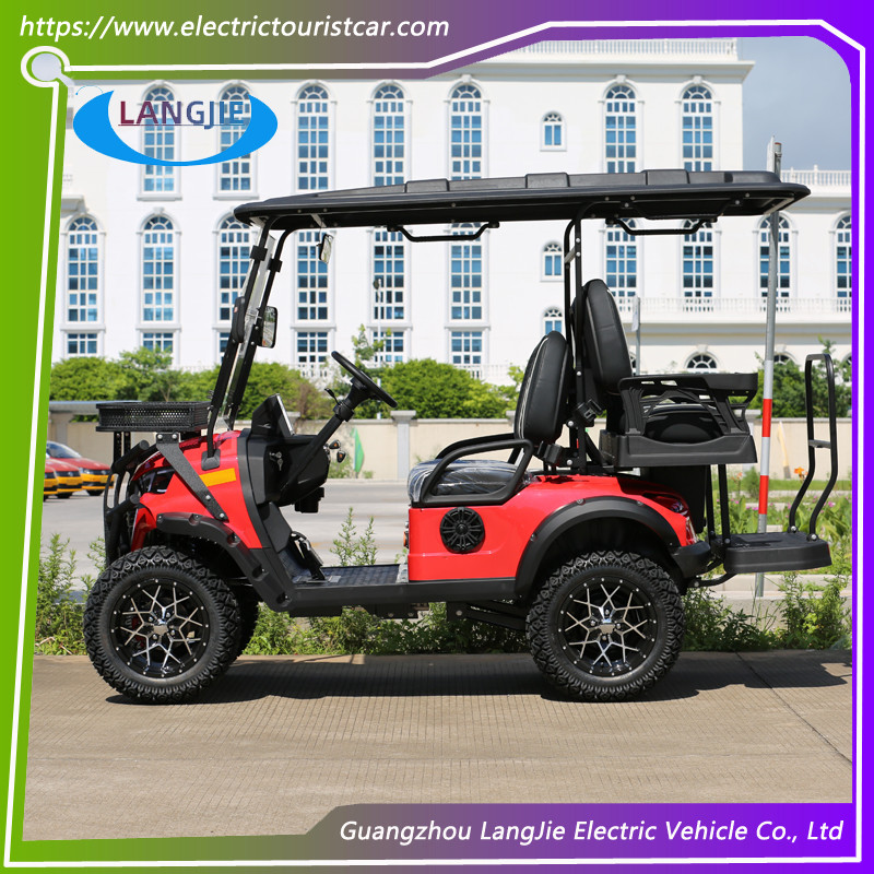 Hot-selling Price 4 seats Mini Electric Golf Cart 48V 5KW AC System Club Car for Hotel