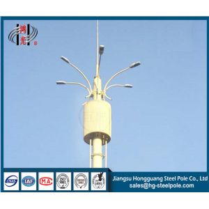 Customizable Signal Communication Monopoles Telecommunication Tower Pole