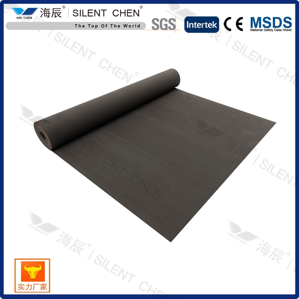 SPC Flooring EVA Vinyl Plank Floor Underlayment With Embossed Pattern Film